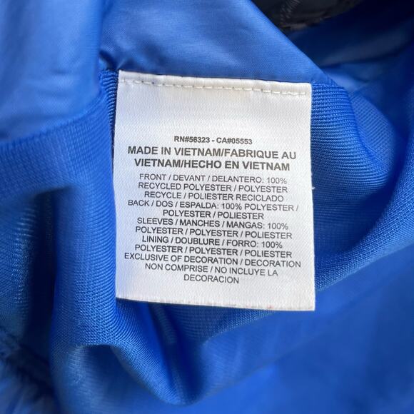 Nike Golf Duke Blue Devil Full Zip Jacket Blue Black Zipper Pockets Men's XL - Picture 6 of 7